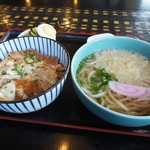 Sanuki Chiyaya - カツ丼セットその２