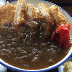 江戸家 - 2017年1月。カツカレー丼。