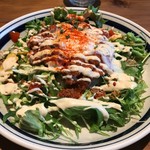 kawara CAFE＆DINING -FORWARD- - タコライス。半熟卵がのってます。