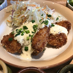 kawara CAFE＆DINING -FORWARD- - 週替わりランチ。メインの柔らか鶏肉の南蛮。