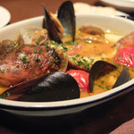 orange - ホウボウと魚介のブイヤベース