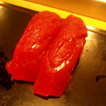 いっこ寿司 - まぐろ赤身握り158円×2貫