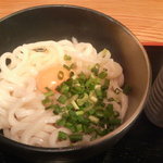 讃岐うどん　一代 - 釜玉うどん　490円