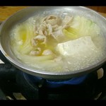 水月亭 - ホルモン鍋¥600