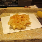 日本橋 蕎ノ字 - 桜エビのかき揚げ