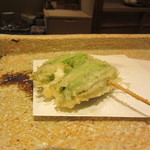 日本橋 蕎ノ字 - 島田の天然物のふきのとう