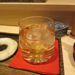 日本橋 蕎ノ字 - 梅酒ロック