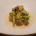 SUGALABO - 噴火湾鮟鱇に海老芋