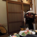 本陣 平野屋 花兆庵 - お正月。獅子舞＾＾