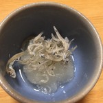 活鰻の店 つぐみ庵 - シラスと大根おろし