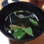 活鰻の店 つぐみ庵 - お吸い物