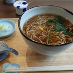 手打ち蕎麦 あかり - かけ蕎麦
