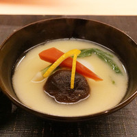 麻布十番 ふくだ - 胡麻豆腐白みそ仕立て