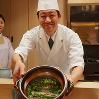麻布十番 ふくだ - カマスの炊き込みご飯