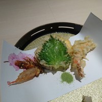 割烹 武田 - 車海老の天婦羅