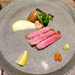 料理屋 壱 - 1月のおまかせコース5,400円：和牛炙り