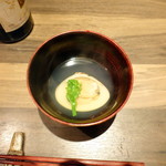 料理屋 壱 - 1月のおまかせコース5,400円：蛤の椀
