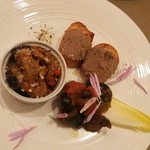 ベルクオーレ - ディナーBコースの3種前菜