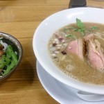 麺麓menroku - 鴨白湯そばと鴨丼