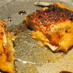 ビストロ　モラトゥール - フォアグラ　リンゴのソース　そば粉のクレープ包み