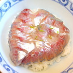 アジ刺身 ズーム