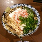 ビール長屋 貫太郎 - たぬき豆腐　350円