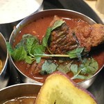 選択したマトンカレー