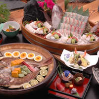 鯛姿造り入り季節会席【税込】