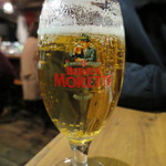 ピッツェリア ナポレターナ ラ・タヴォロッツァ - モレッティ(2017年1月)