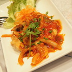 ベトナム料理 故郷レストラン - 魚の甘酸っぱいピリ辛ソース（８９０円＋税）２０１７年１月