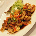 ベトナム料理 故郷レストラン - ソフトシェルクラブ揚げのタマリンド味付け（８２０円＋税）２０１７年１月