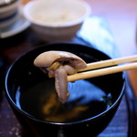 うなぎ処 久里 - 肝吸い