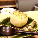 備長炭焼鳥 鳥しげ - 焼きおにぎり