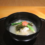 日本料理 幸庵 - 松葉蟹の真薯 吹雪仕立て