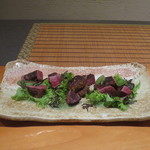 日本料理 幸庵 - 鴨の炙り焼き