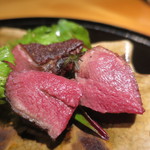 日本料理 幸庵 - 鴨の炙り焼きドアップ