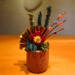 日本料理 幸庵 - 装飾品はお店の仲居さんの手づくり！