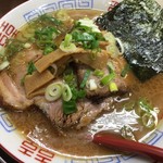 人生餃子 - チャーシュー麺　この濃厚スープ、はまりますっ！！　2017/01/21