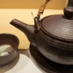 炭火割烹 大嶋 - 鴨の土瓶蒸し