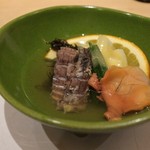 炭火割烹 大嶋 - 赤貝、シャコ