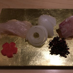 旬菜 おぐら家 - かわはぎ・あおりいか・鯛