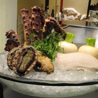 銀座うかい亭 - 食材お披露目