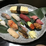 市原江戸銀 - 2017.1.22ランチ多楽福鮨