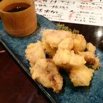 バルめし山田 - 鶏の天ぷらです