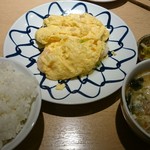 四川料理 栄児 家庭料理 - エビと玉子炒め￥1000