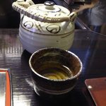 渡邊 - [ドリンク] 土瓶入り そば湯 & そば茶