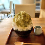 おちゃのこ - 擂茶氷（葛餅入り）