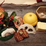 銀座 しのはら - 開けるとこんな感じ