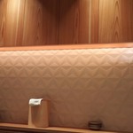 銀座 しのはら - カウンター奥