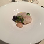 Astrance - 前菜　ホタテ